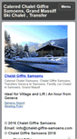 Mobile Screenshot of chalet-giffre-samoens.com